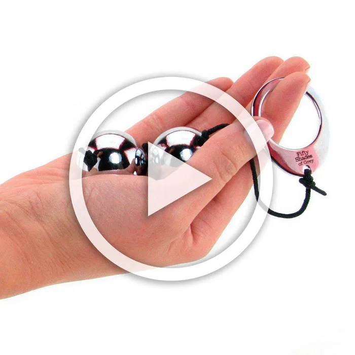 Fifty Shades of Grey Fifty Shades Of Grey Silver Pleasure Balls Vibrators