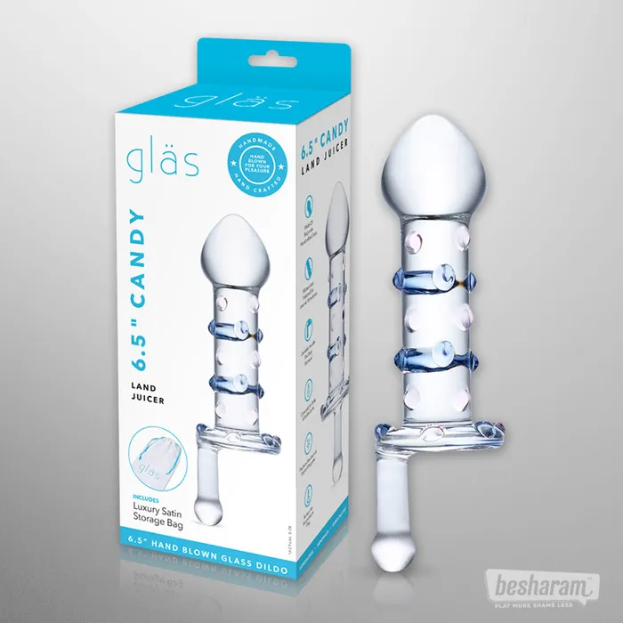 Glas Candy Land Juicer Butt Plug Glas Anal