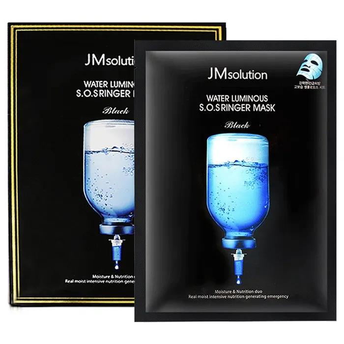 JM Solution Water Luminous SOS Ringer Mask 1 Pack10 Sheets Facial Mask MZ022 JM Male Sex Toys JM Solution Water Luminous SOS Ringer Mask 1 Pack10 Sheets Facial Mask MZ022 JM Male Sex Toys