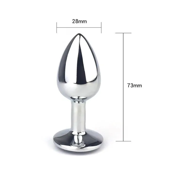 Lovegasm Anal Cute Beginner Kit Stainless Steel Plug 287 Long