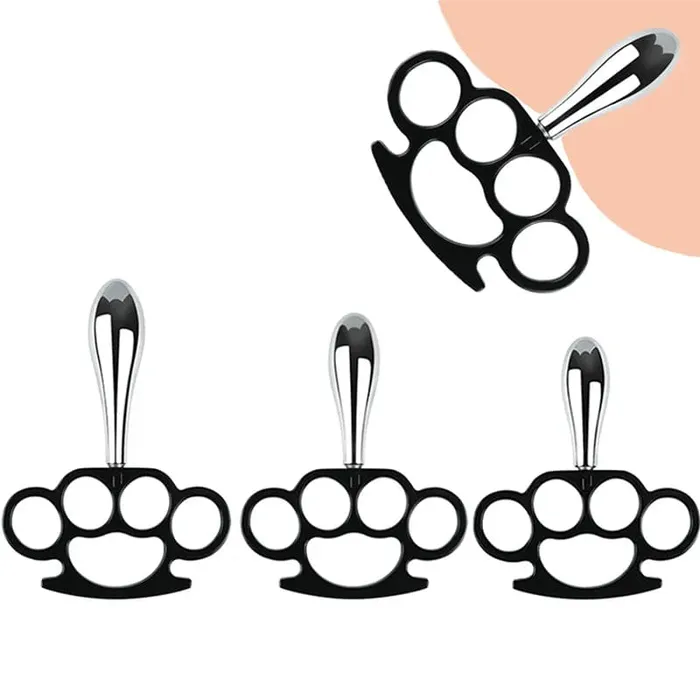 Lovegasm Anal Metal Knuckle Plug
