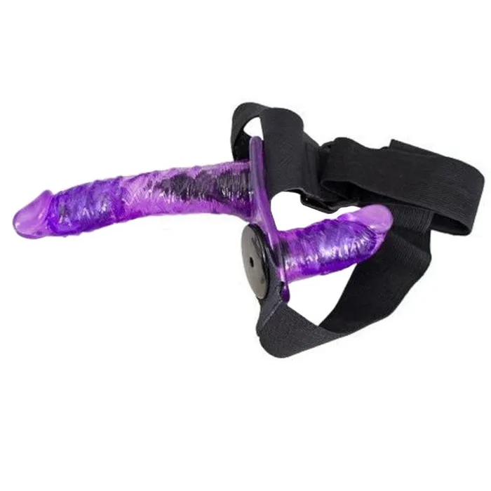 Lovegasm Female Sex Toys Transparent Purple Double Ended Dual Vibrating Dildo Strap Dp Sided Lovegasm Female Sex Toys Transparent Purple Double Ended Dual Vibrating Dildo Strap Dp Sided