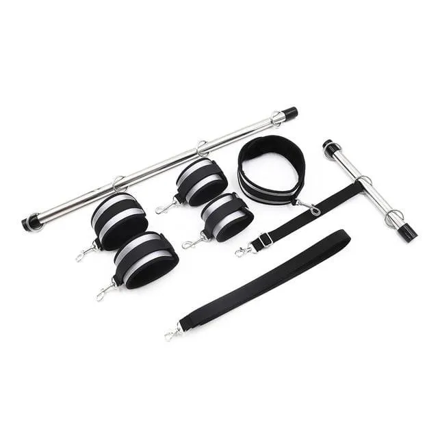 Lovegasm Male Sex Toys Erotic Fantasy Adjustable Ankle BDSM Leather Spreader Toy Bar Lovegasm Male Sex Toys Erotic Fantasy Adjustable Ankle BDSM Leather Spreader Toy Bar
