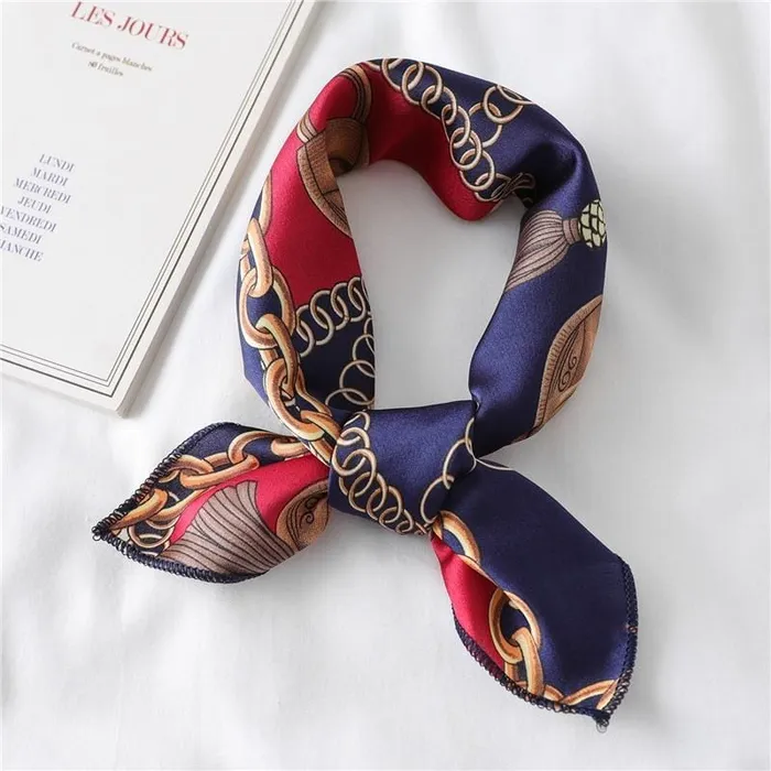 Lovegasm Vibrators Printed Satin Scarf Knotted Gag