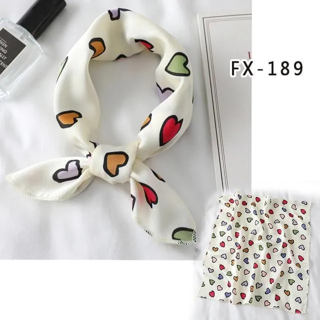 Lovegasm Vibrators Printed Satin Scarf Knotted Gag