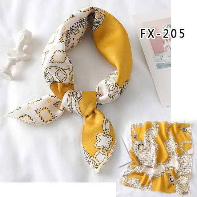 Lovegasm Vibrators Printed Satin Scarf Knotted Gag
