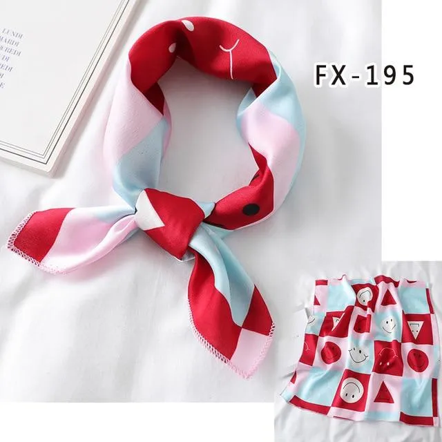 Lovegasm Vibrators Printed Satin Scarf Knotted Gag