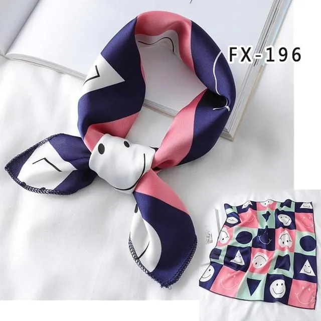 Lovegasm Vibrators Printed Satin Scarf Knotted Gag