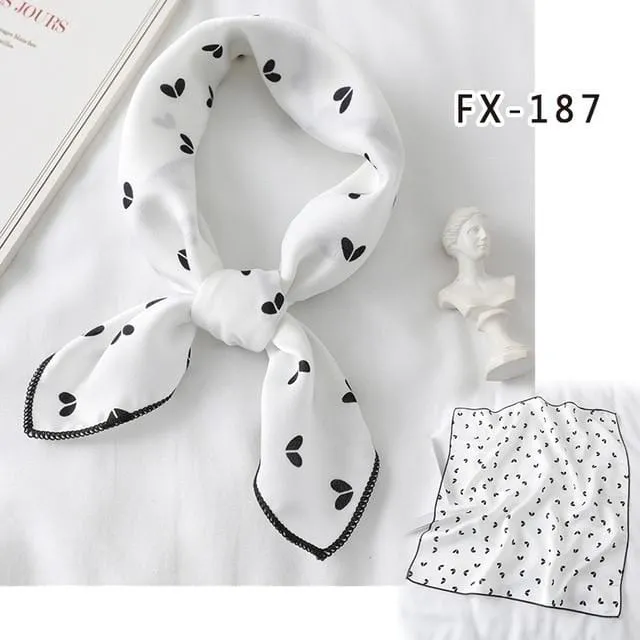 Lovegasm Vibrators Printed Satin Scarf Knotted Gag