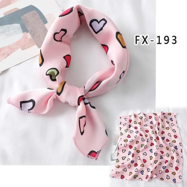 Lovegasm Vibrators Printed Satin Scarf Knotted Gag