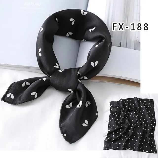 Lovegasm Vibrators Printed Satin Scarf Knotted Gag