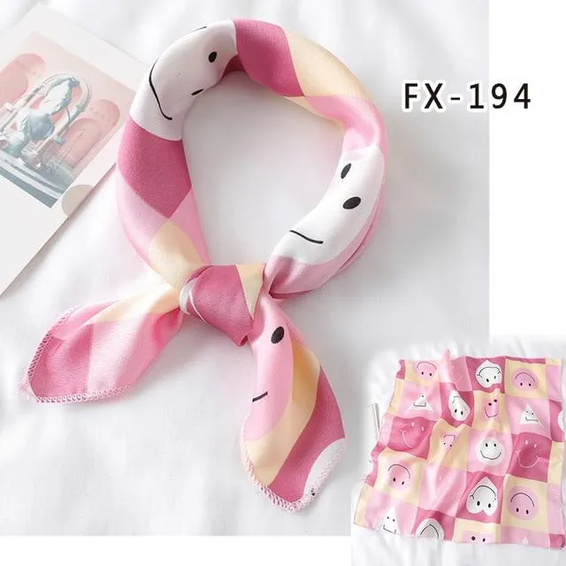 Lovegasm Vibrators Printed Satin Scarf Knotted Gag