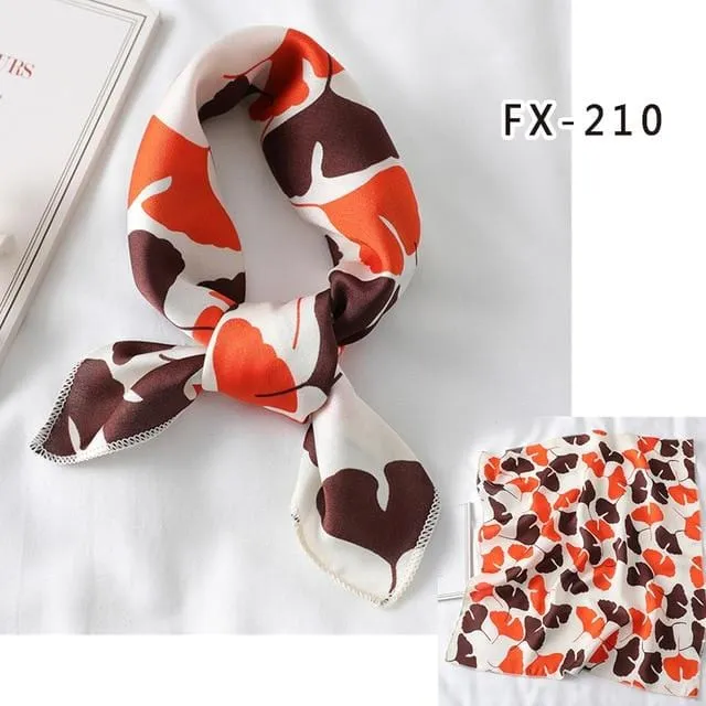 Lovegasm Vibrators Printed Satin Scarf Knotted Gag