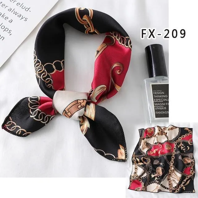 Lovegasm Vibrators Printed Satin Scarf Knotted Gag