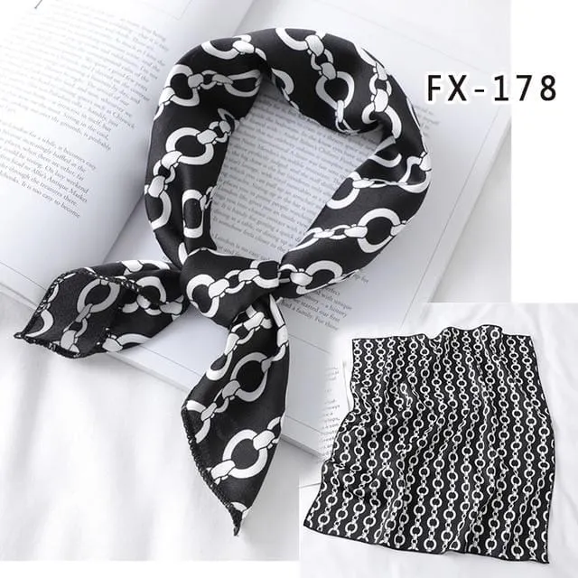 Lovegasm Vibrators Printed Satin Scarf Knotted Gag