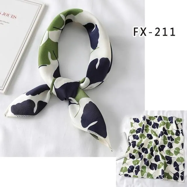 Lovegasm Vibrators Printed Satin Scarf Knotted Gag