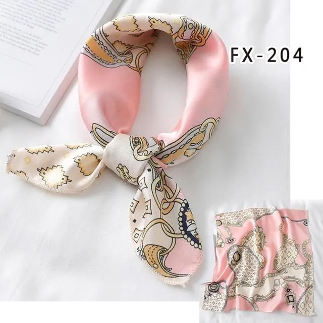 Lovegasm Vibrators Printed Satin Scarf Knotted Gag