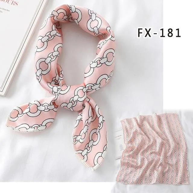 Lovegasm Vibrators Printed Satin Scarf Knotted Gag