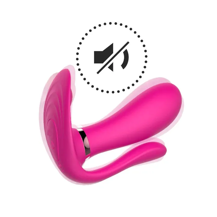 Lovegasm Vibrators Triple Action Discreet Remote Wearable Panty ButterflyPanties Flapping