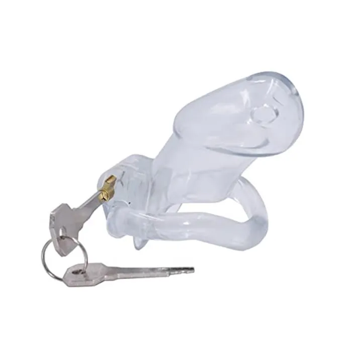 Male Sex Toys Lovegasm Transparent Holy Chastity Trainer