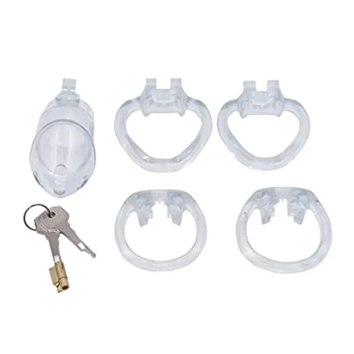 Male Sex Toys Lovegasm Transparent Holy Chastity Trainer
