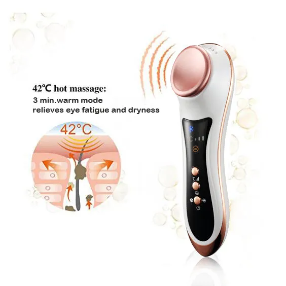 missammy Eye Care Cold Hot Massage Instrument RF Vibration Remove Wrinkle Beauty Device 887 Vibrators