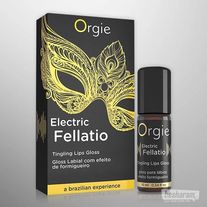 Orgie Electric Fellatio Tingling Lip Gloss Orgie Vibrators