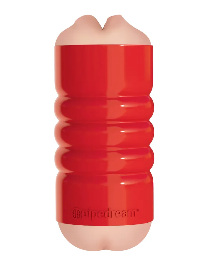 PDX Brands Pipedream Extreme Tight Grip Mouth and Ass Masturbator Male Sex Toys PDX Brands Pipedream Extreme Tight Grip Mouth and Ass Masturbator Male Sex Toys