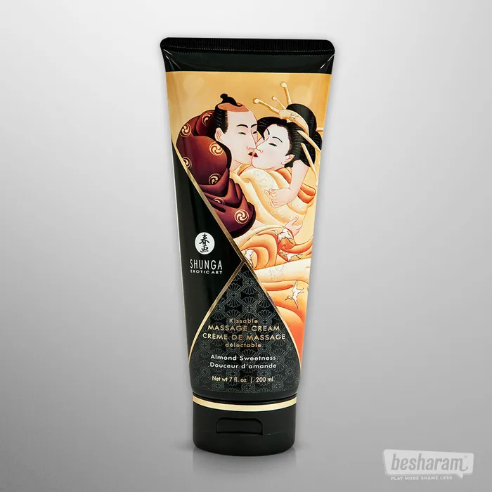 Shunga Kissable Almond Massage Cream Shunga Couples