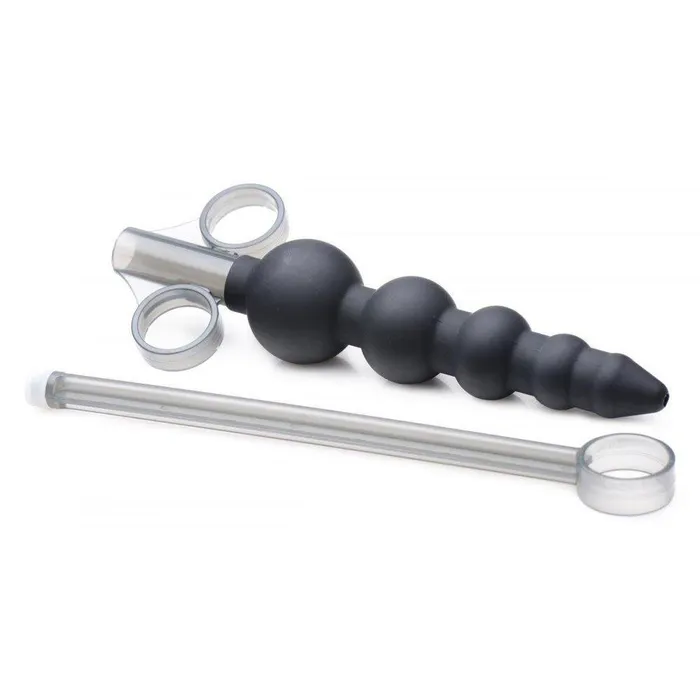 Silicone Graduated Beads Lubricant Launcher Master Series Anal