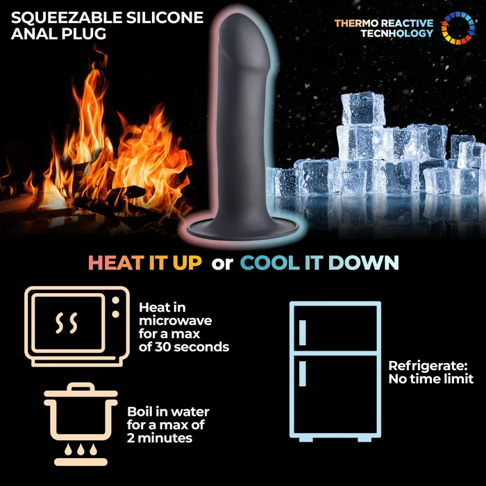 SqueezeIt Dildos Squeezable Phallic Dildo