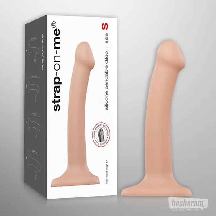 StrapOnMe StraponMe Silicone Bendable Dildo Female Sex Toys
