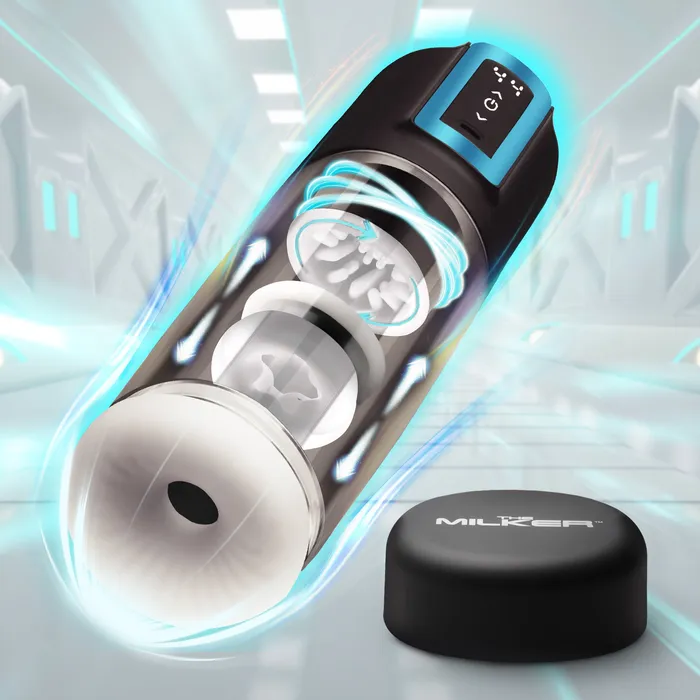 The Milker Male Sex Toys The Milker RotoStroke Thrusting and Rotating Masturbator The Milker Male Sex Toys The Milker RotoStroke Thrusting and Rotating Masturbator