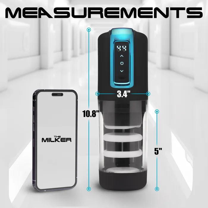 The Milker Male Sex Toys The Milker RotoStroke Thrusting and Rotating Masturbator