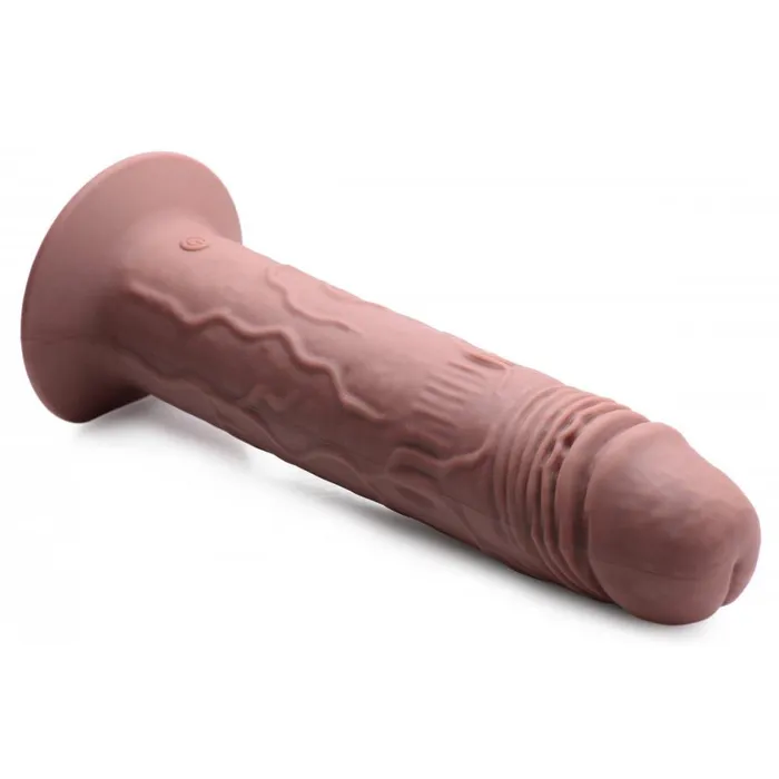 Thump It Female Sex Toys 7X Remote Control Vibrating and Thumping Dildo