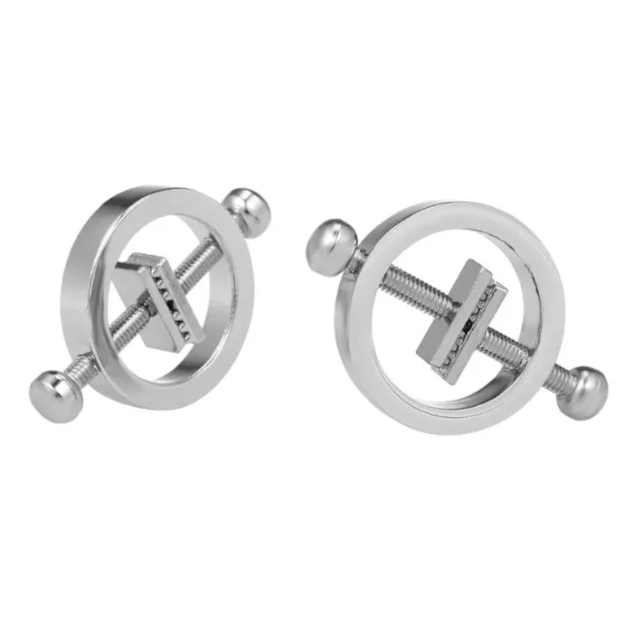 Toothed Clamps NonPiercing Nipple Ring Lovegasm Couples
