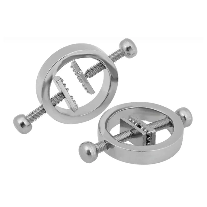Toothed Clamps NonPiercing Nipple Ring Lovegasm Couples
