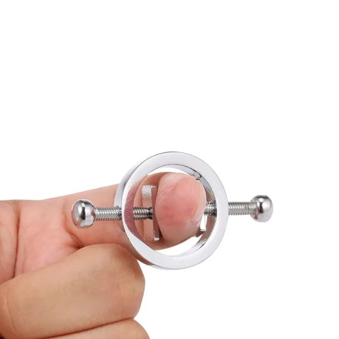 Toothed Clamps NonPiercing Nipple Ring Lovegasm Couples