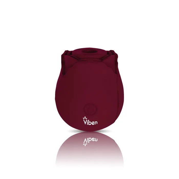 Viben Classic Rose Ruby Handheld Rose Clitoral and Nipple Stimulator Vibrators Viben Classic Rose Ruby Handheld Rose Clitoral and Nipple Stimulator Vibrators