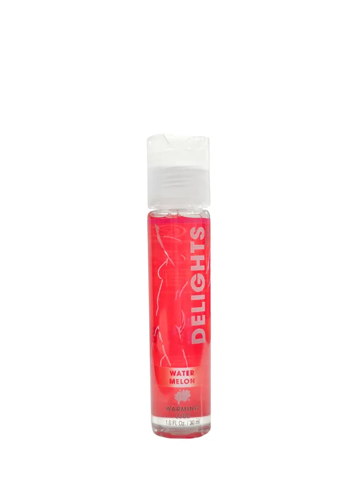 Wet Female Sex Toys Warming Delights Watermelon Flavored Lube 1 Oz